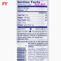 Water-resistant sticker for food nutrition label